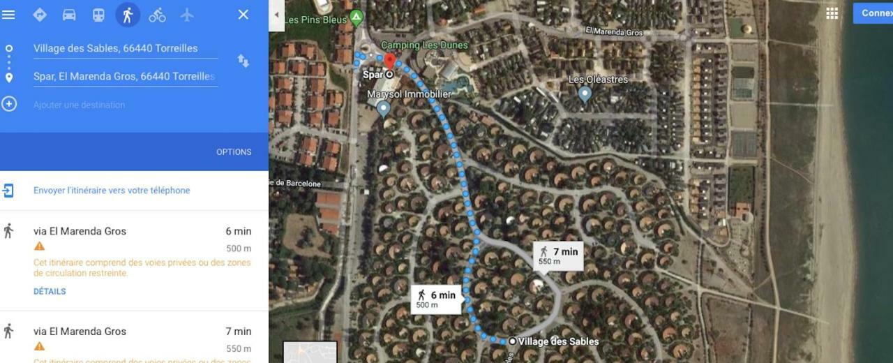 Maison Jardin Wifi - Climatisation - 100 M Plage Sauvage - 20 Min Perpignan Torreilles Exterior photo